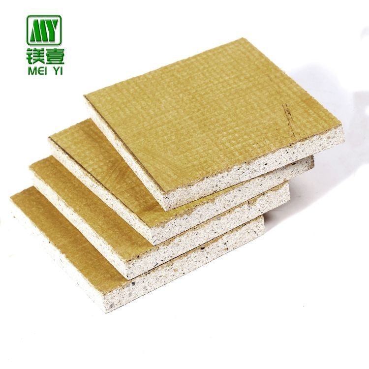 Plancher en carton MgO de 3 à 30 mm pour conteneurs aux couleurs gris / jaune